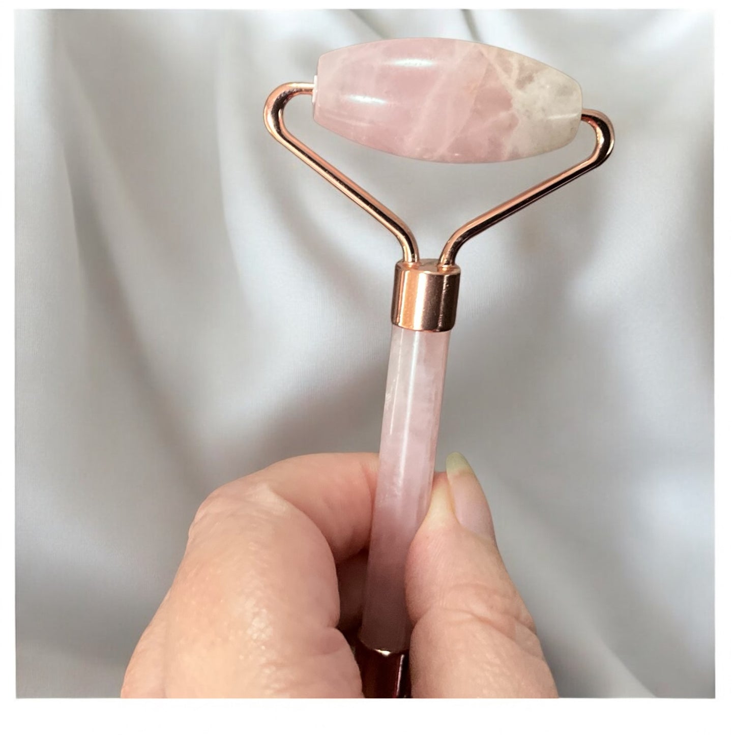 Rose Quartz Beauty Face Roller