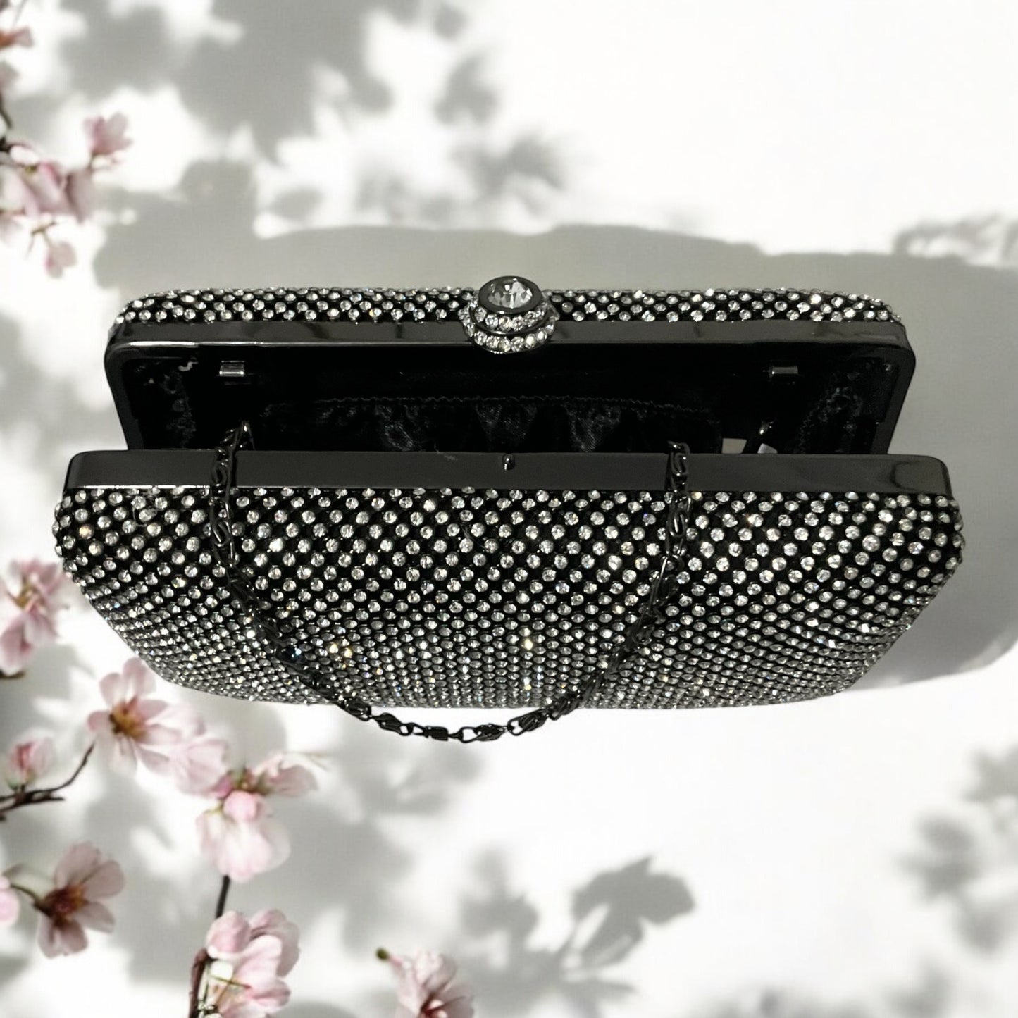 Sparkle Box Clutch Handbag