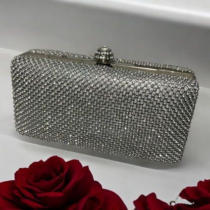 Sparkle Box Clutch Handbag