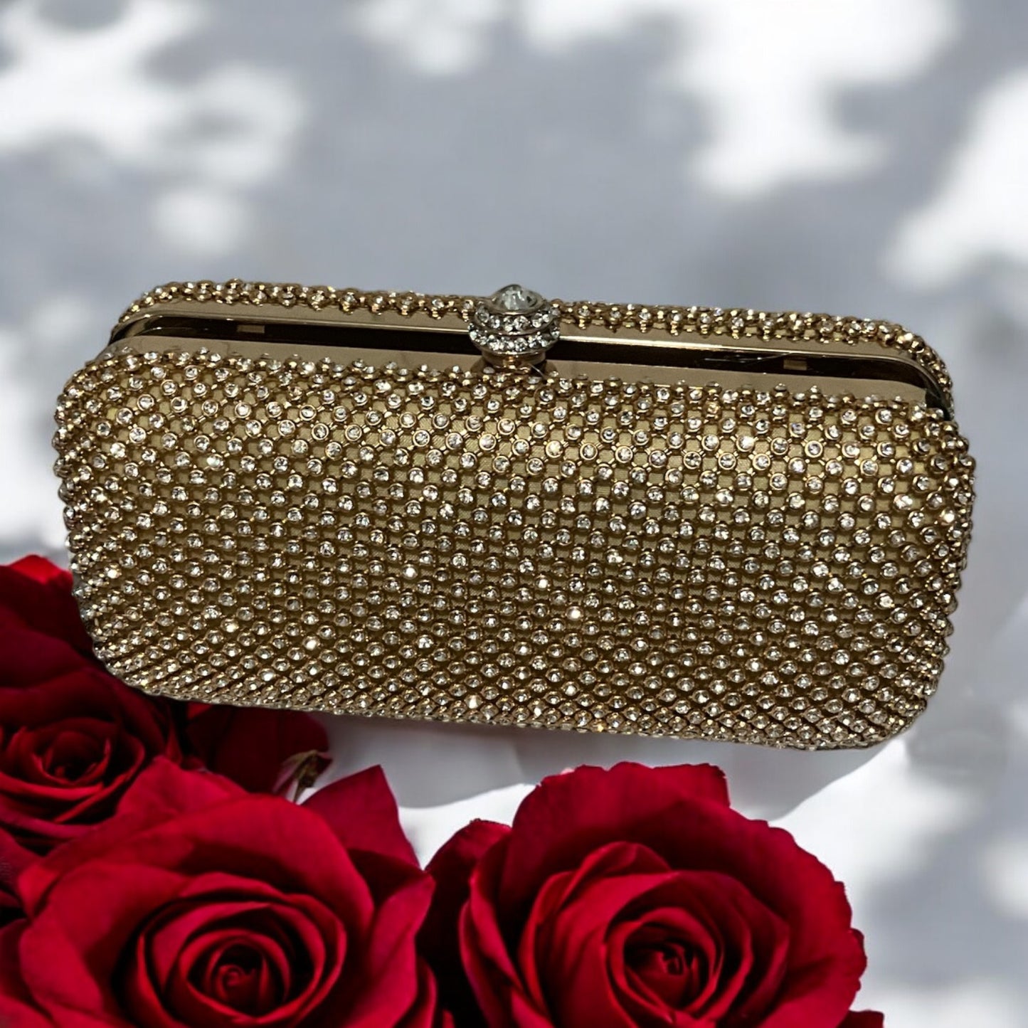 Sparkle Box Clutch Handbag