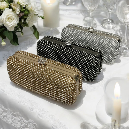 Sparkle Box Clutch Handbag