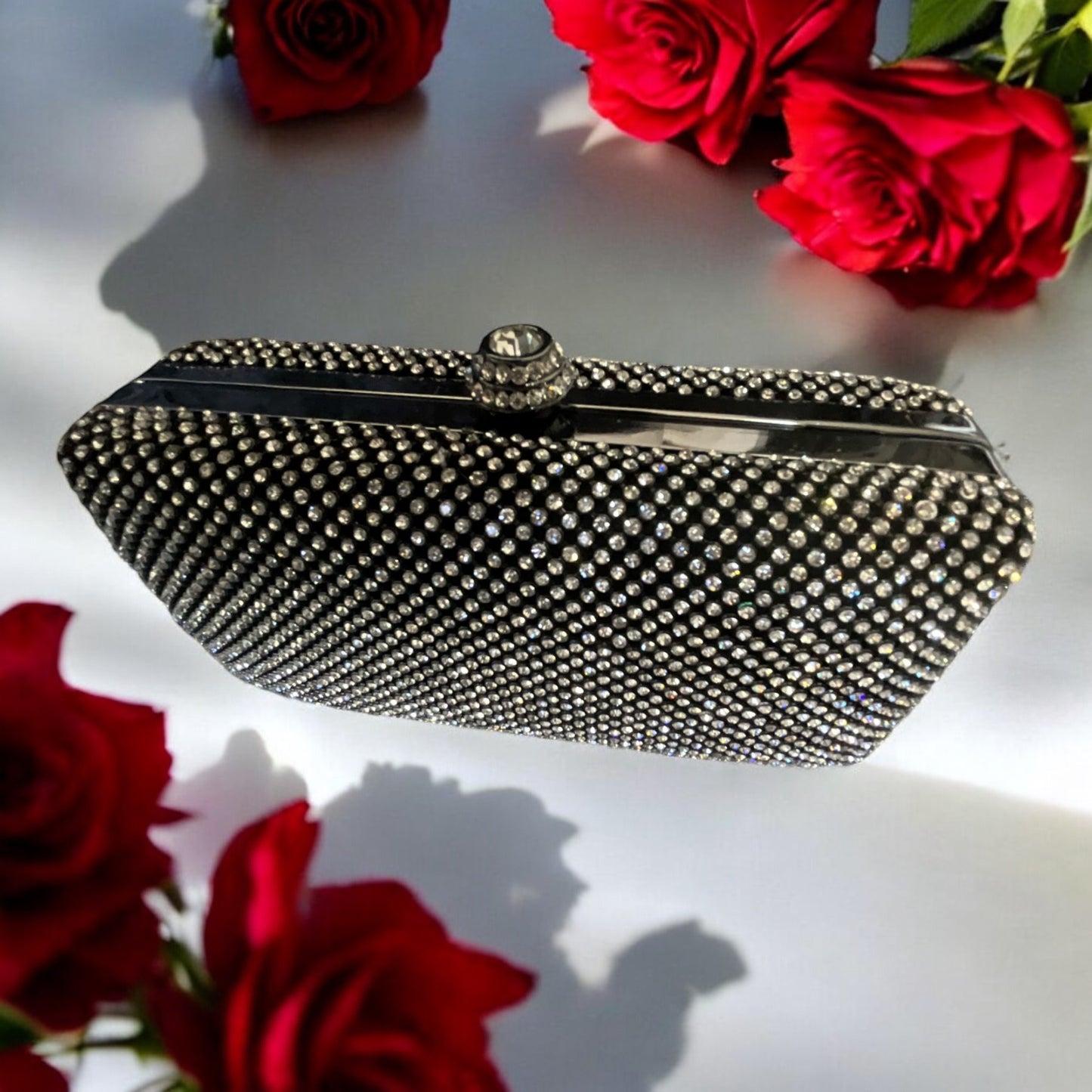 Sparkle Box Clutch Handbag